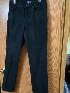 Men's Black Dress Pants by - Tailored Straight Fit